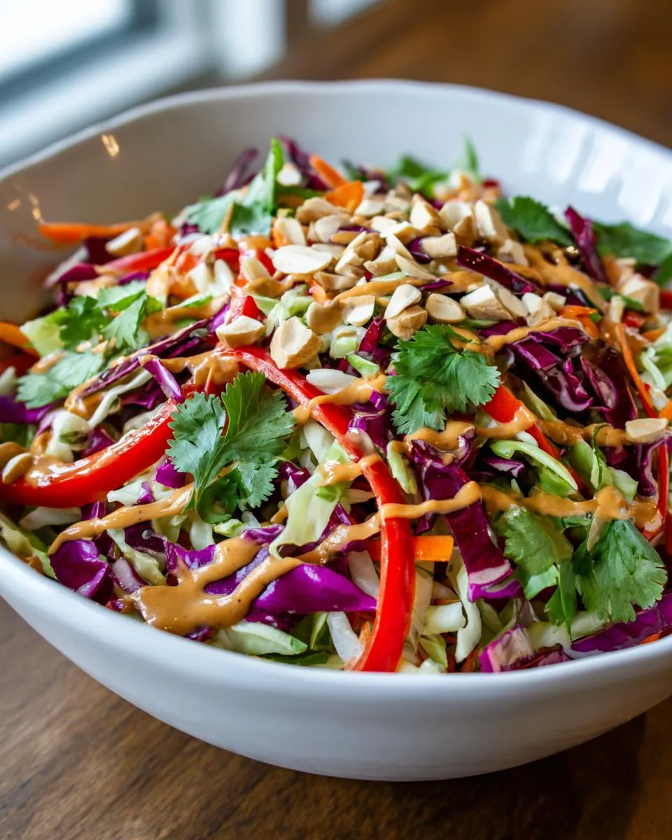 Raw Cabbage Salad - detail 3