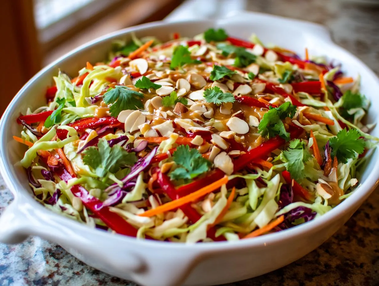 Irresistible 15-Minute Raw Cabbage Salad Recipe You’ll Crave!
