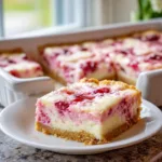 Rhubarb Custard Dessert Bars