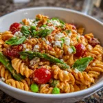 Roasted Pepper Cottage Cheese Pasta