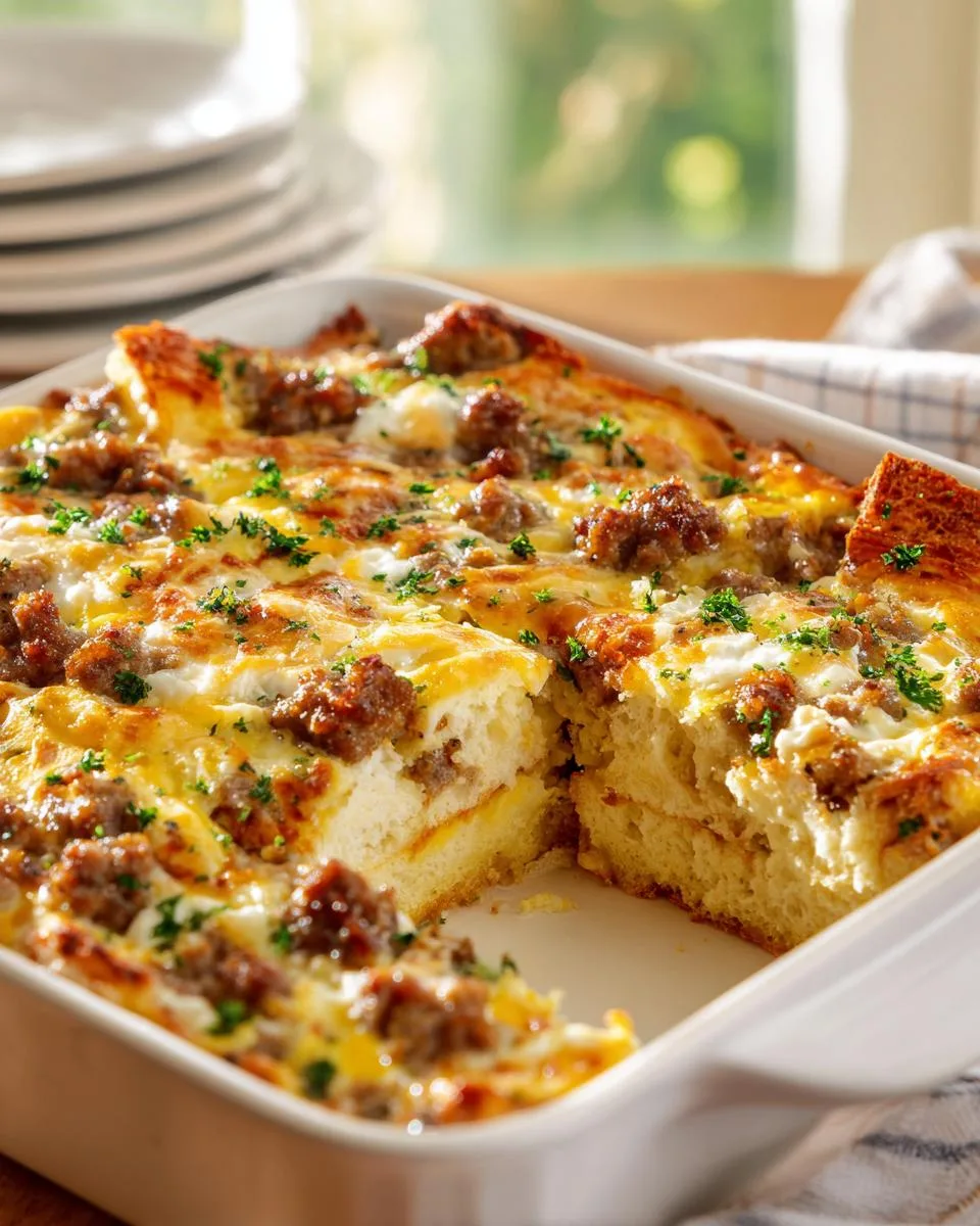 Sausage and Eggs Casserole - detail 2