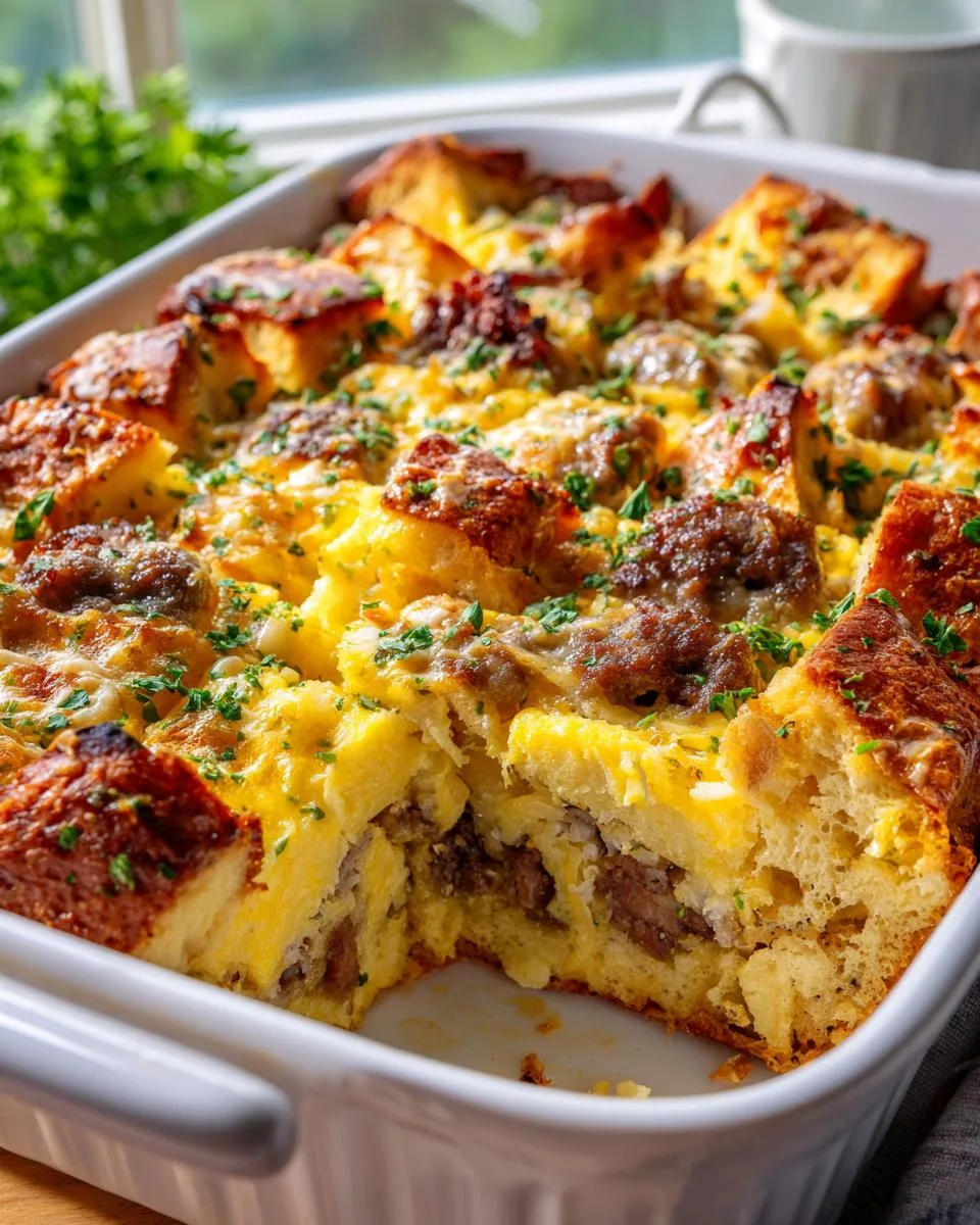 Sausage and Eggs Casserole - detail 3