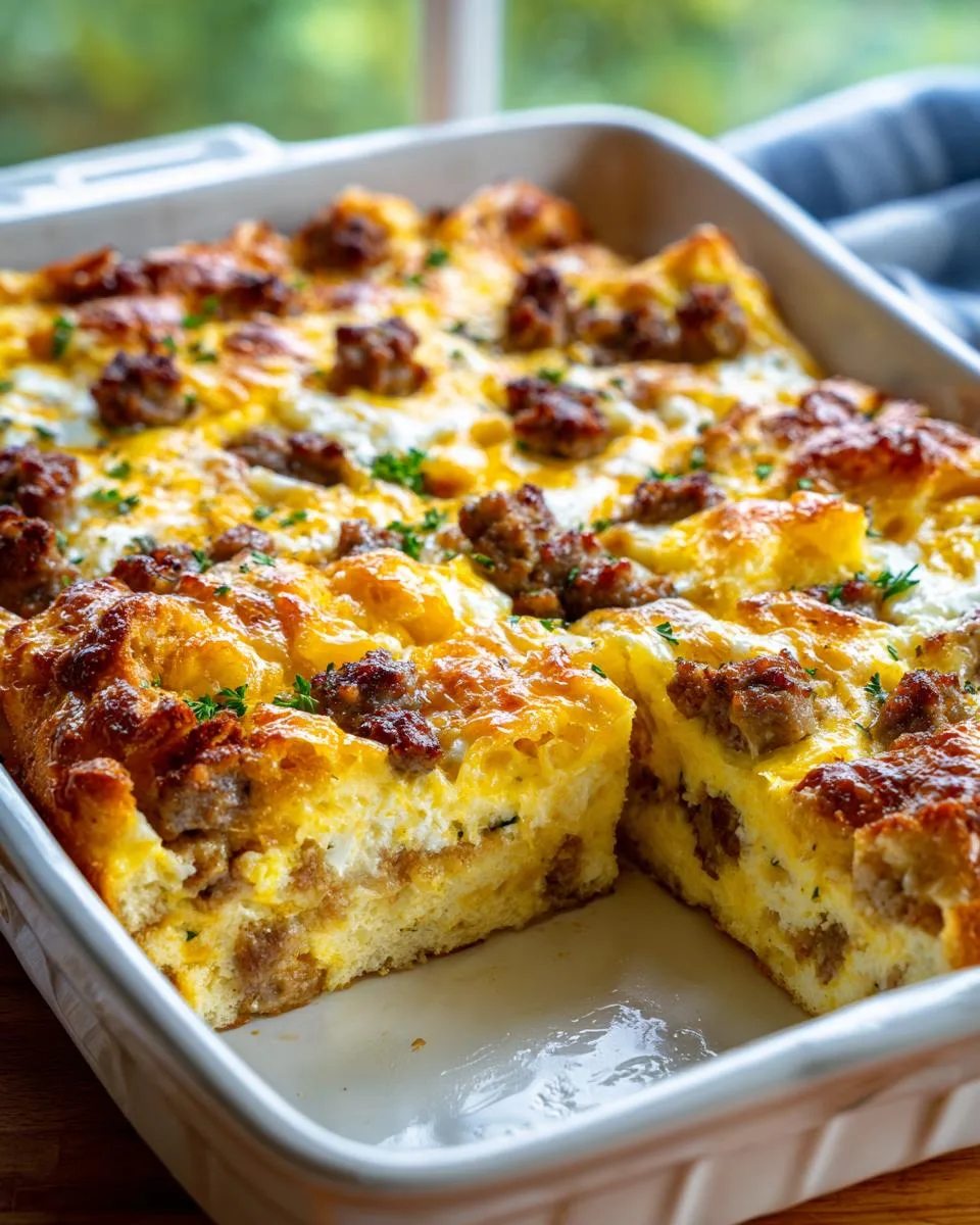 Sausage and Eggs Casserole - detail 4