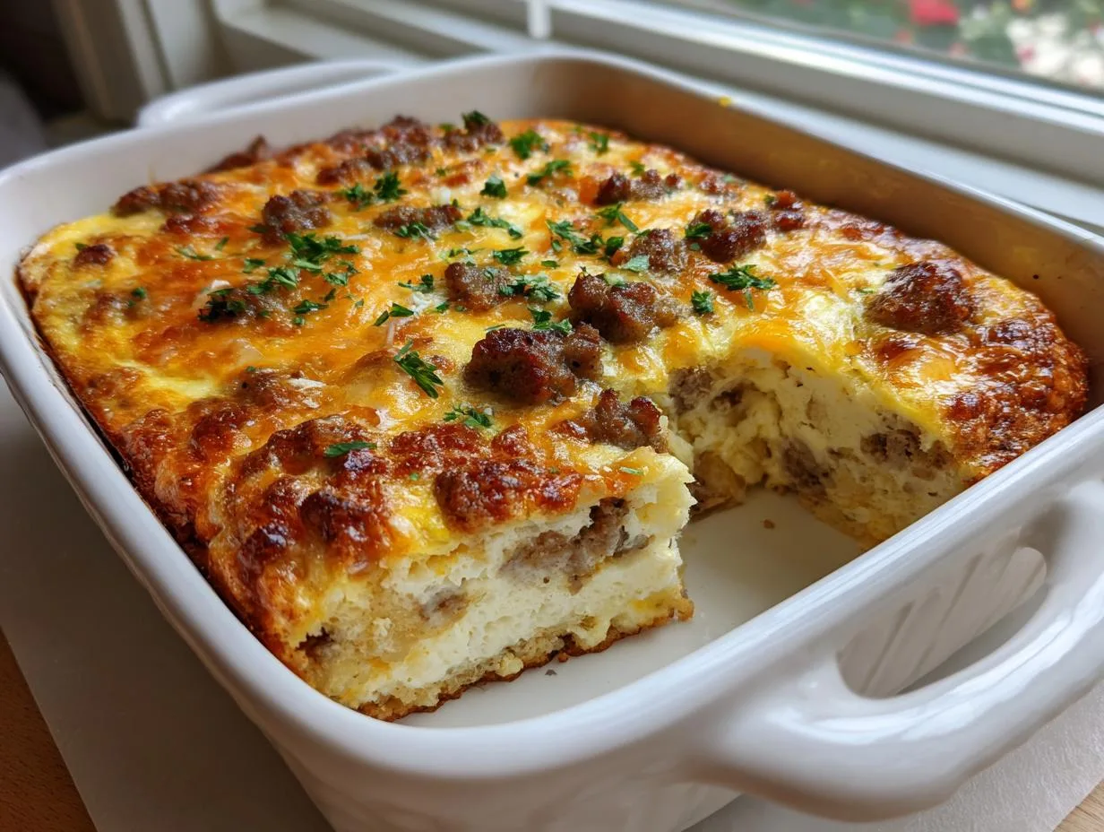 35-Minute Sausage and Eggs Casserole: The Ultimate Comfort Brunch