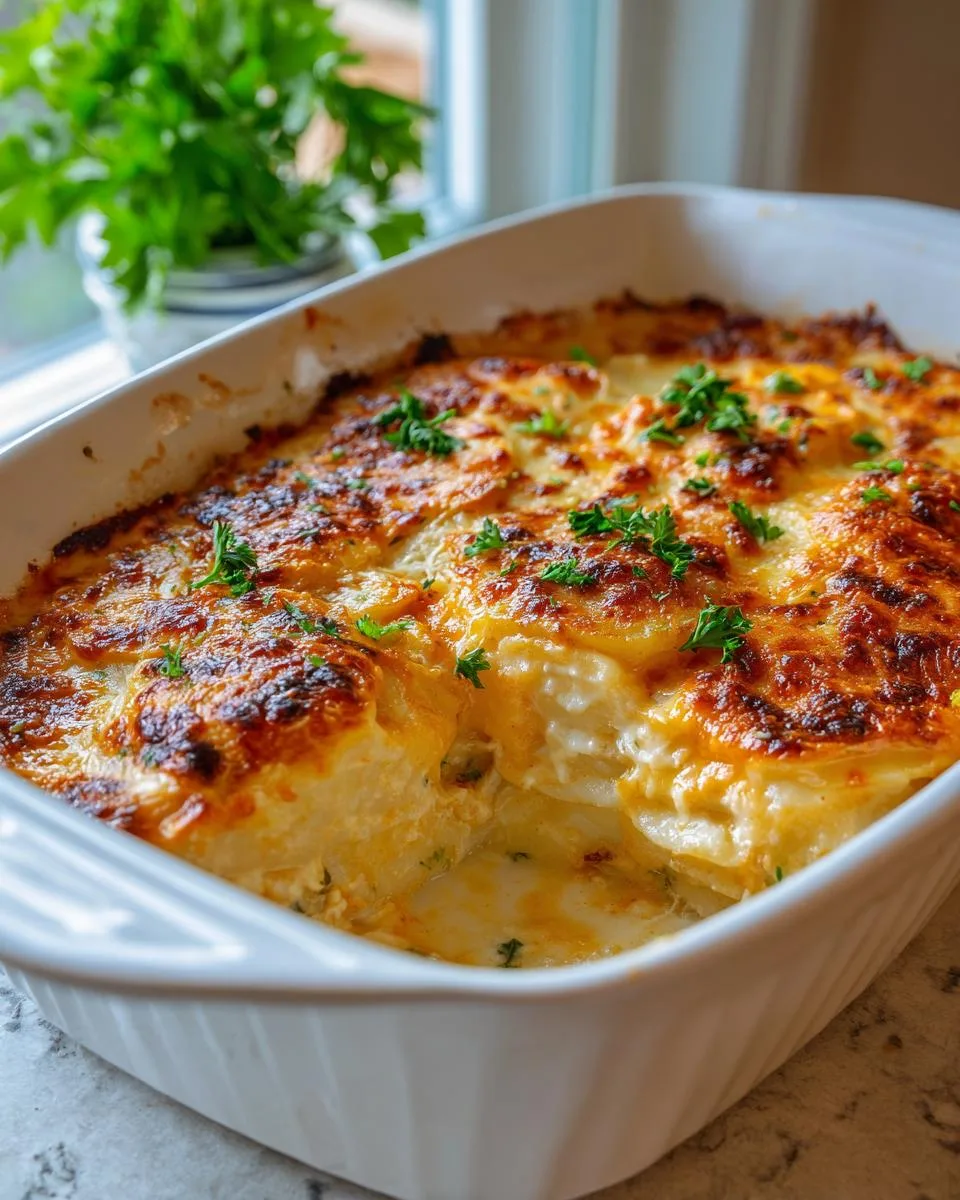 Scalloped Potatoes - detail 2