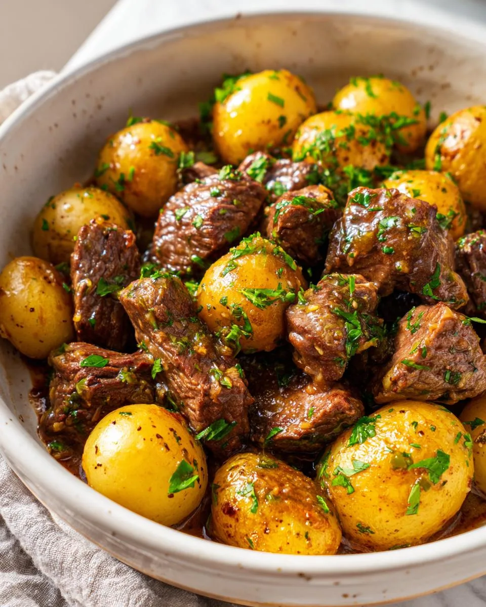 Slow Cooker Garlic Butter Beef - detail 2