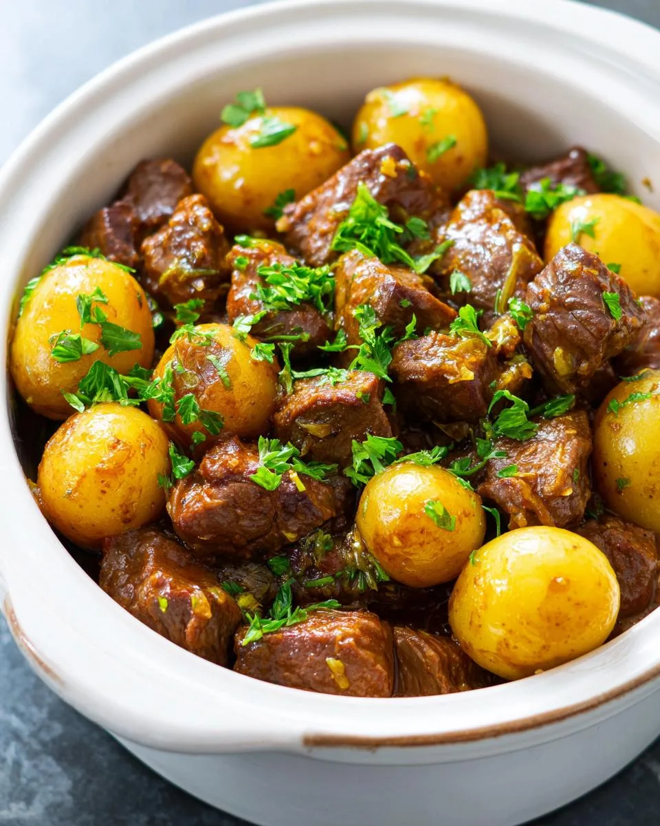 Slow Cooker Garlic Butter Beef - detail 3