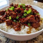 Spicy Mongolian Minced Beef