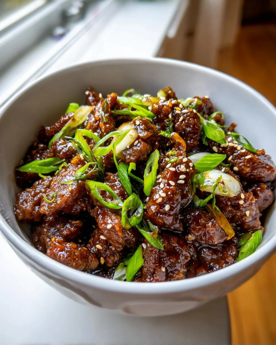 Sticky Ginger Beef Mince - detail 1