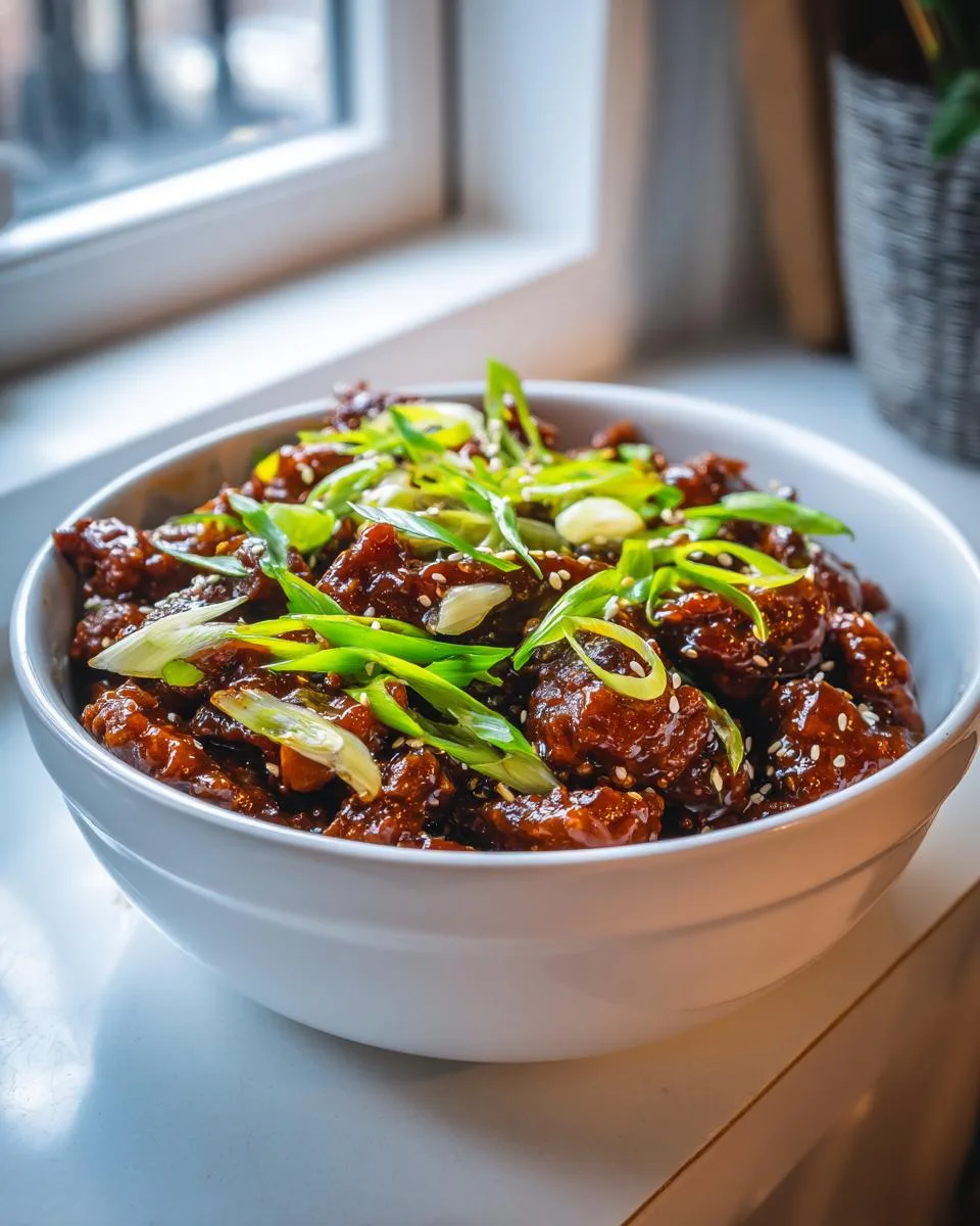 Sticky Ginger Beef Mince - detail 3