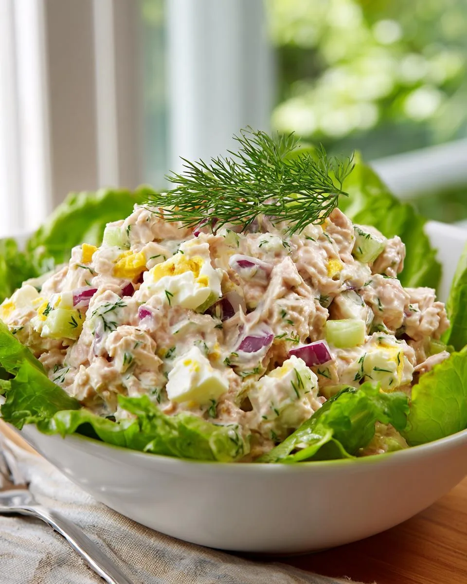 Tuna Egg Salad - detail 2