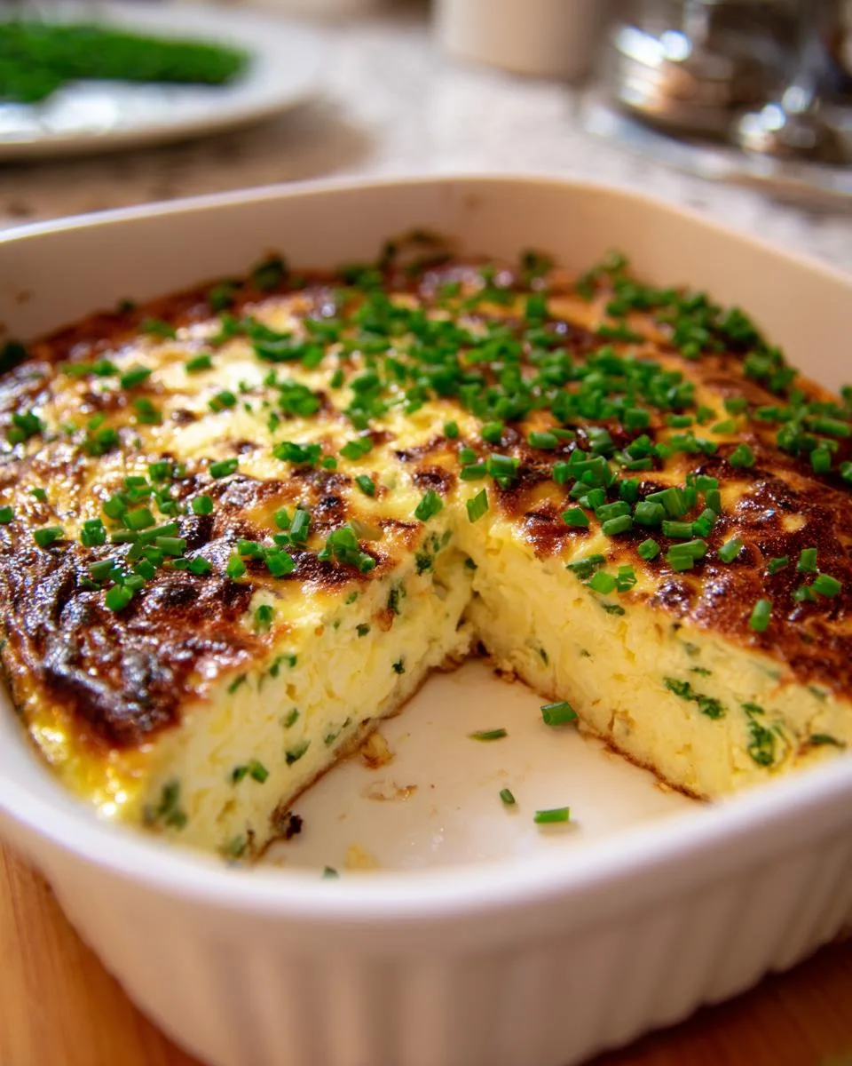 baked cottage cheese eggs - detail 3