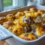 biscuits gravy casserole