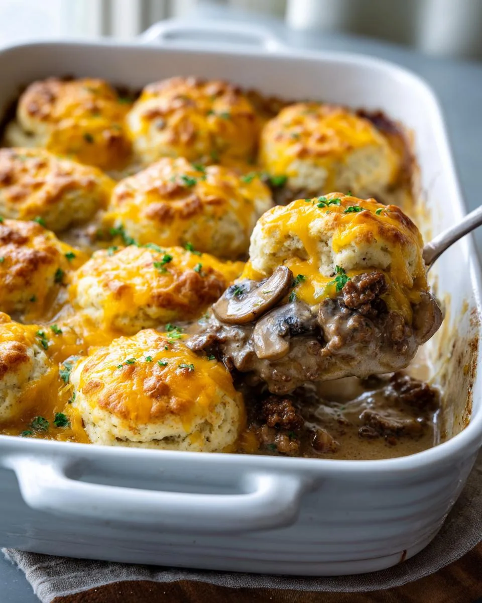 biscuits gravy  casserole - detail 3