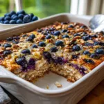 blueberry breakfast casserole