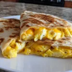 cheddar eggs quesadillas
