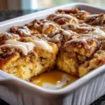 cinnamon roll breakfast casserole