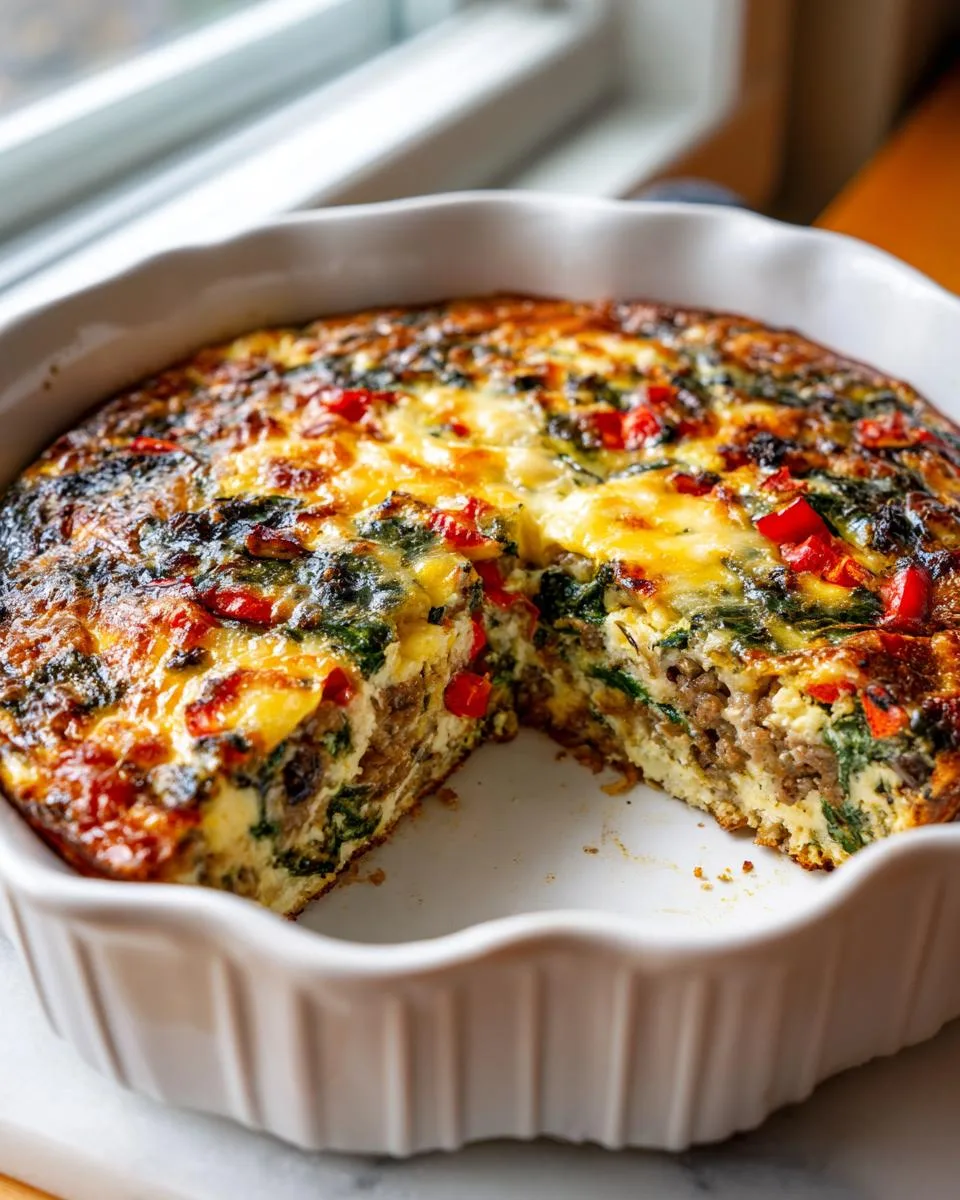 effortless overnight breakfast Casserole - detail 2