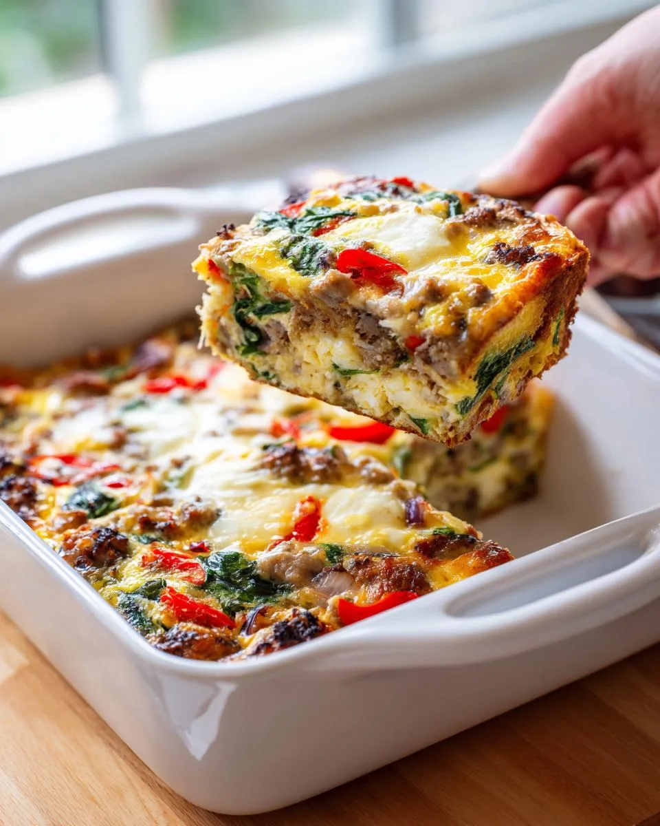 effortless overnight breakfast Casserole - detail 4