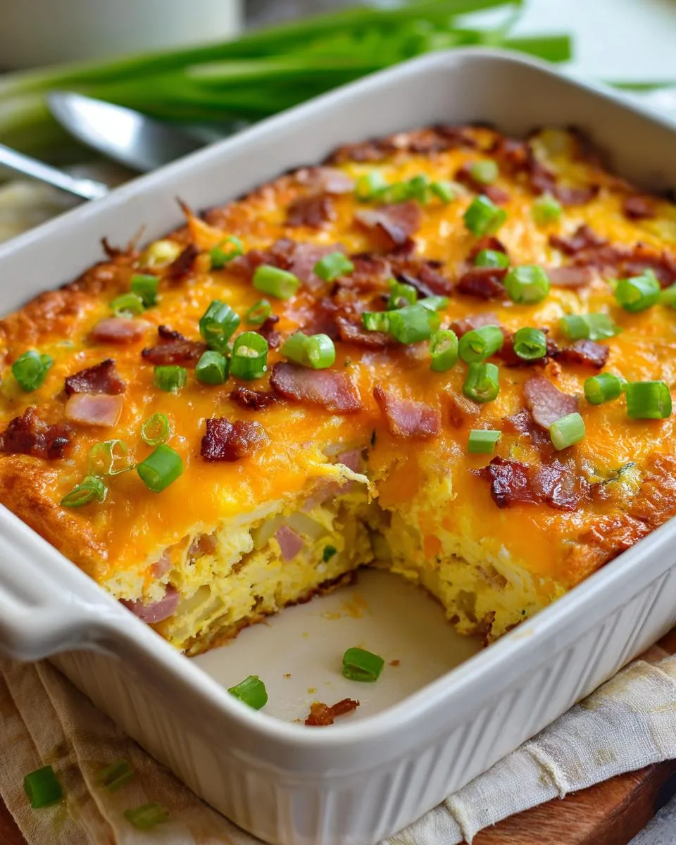 farmer breakfast casserole - detail 3