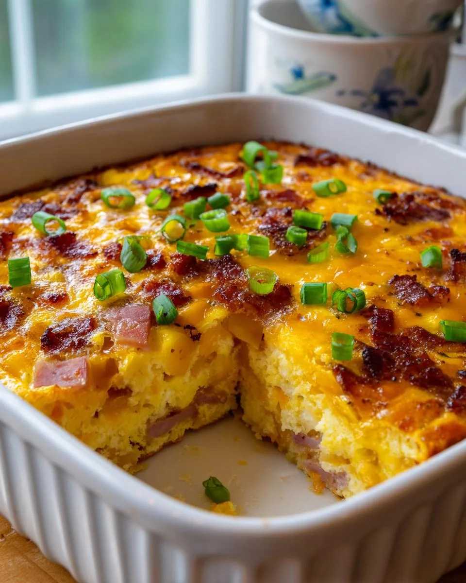 farmer breakfast casserole - detail 4