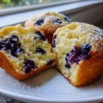 greek yogurt blueberry protein muffins