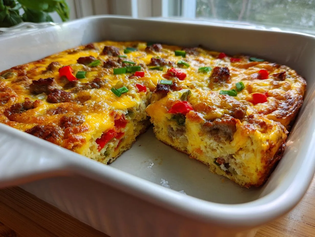 High Protein Breakfast Casserole: A 25g Protein Powerhouse