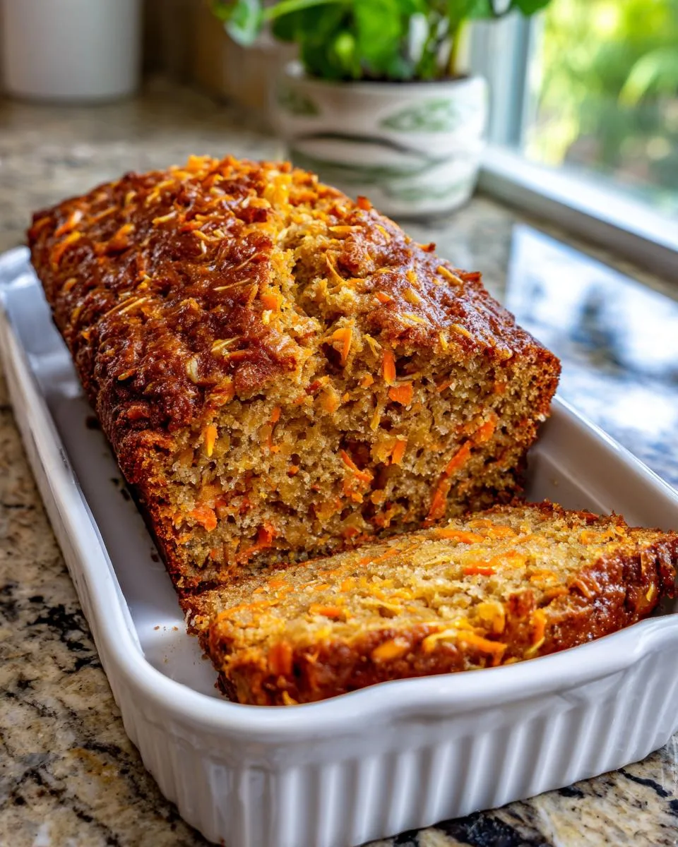 oatmeal carrot cake - detail 4
