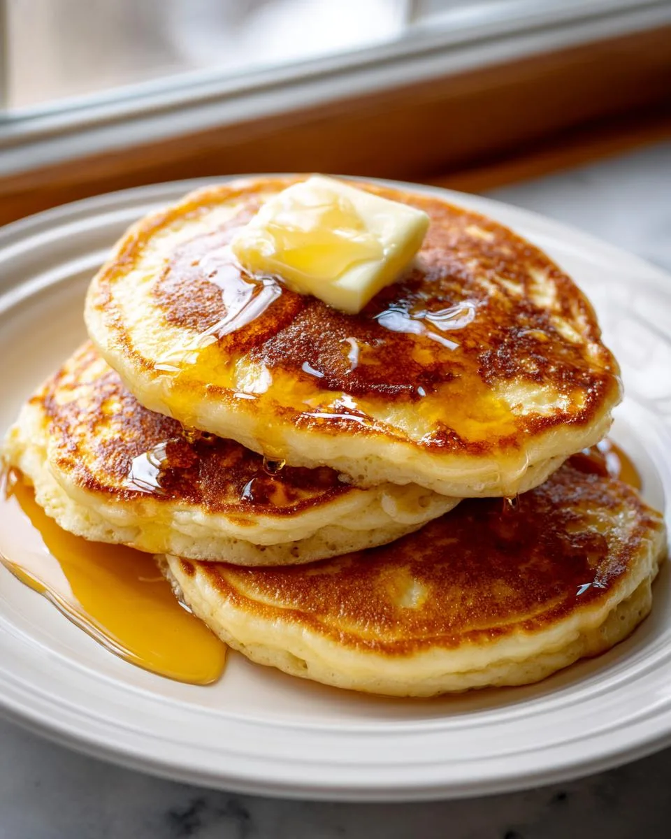 old-fashioned pancakes - detail 2