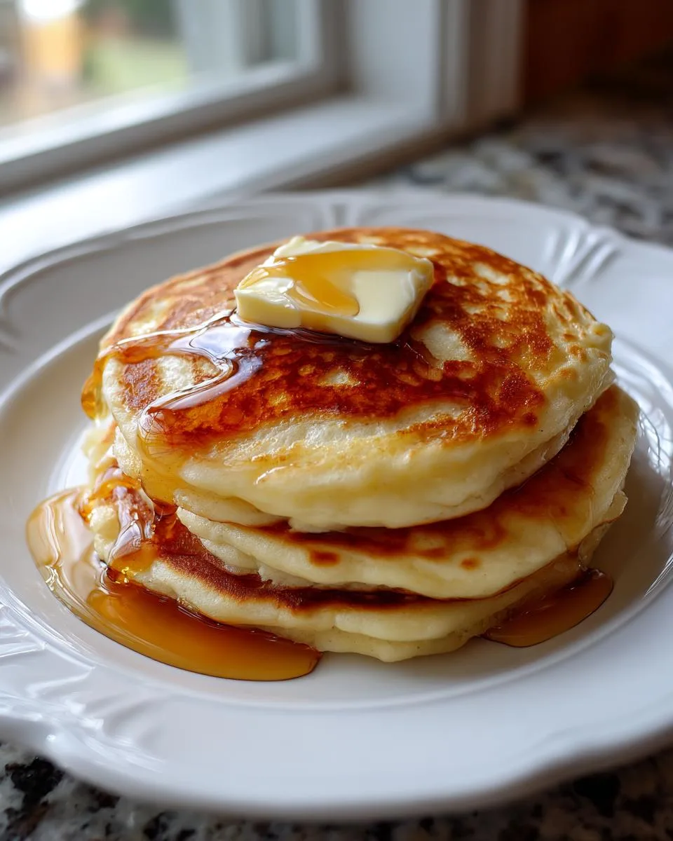 old-fashioned pancakes - detail 3