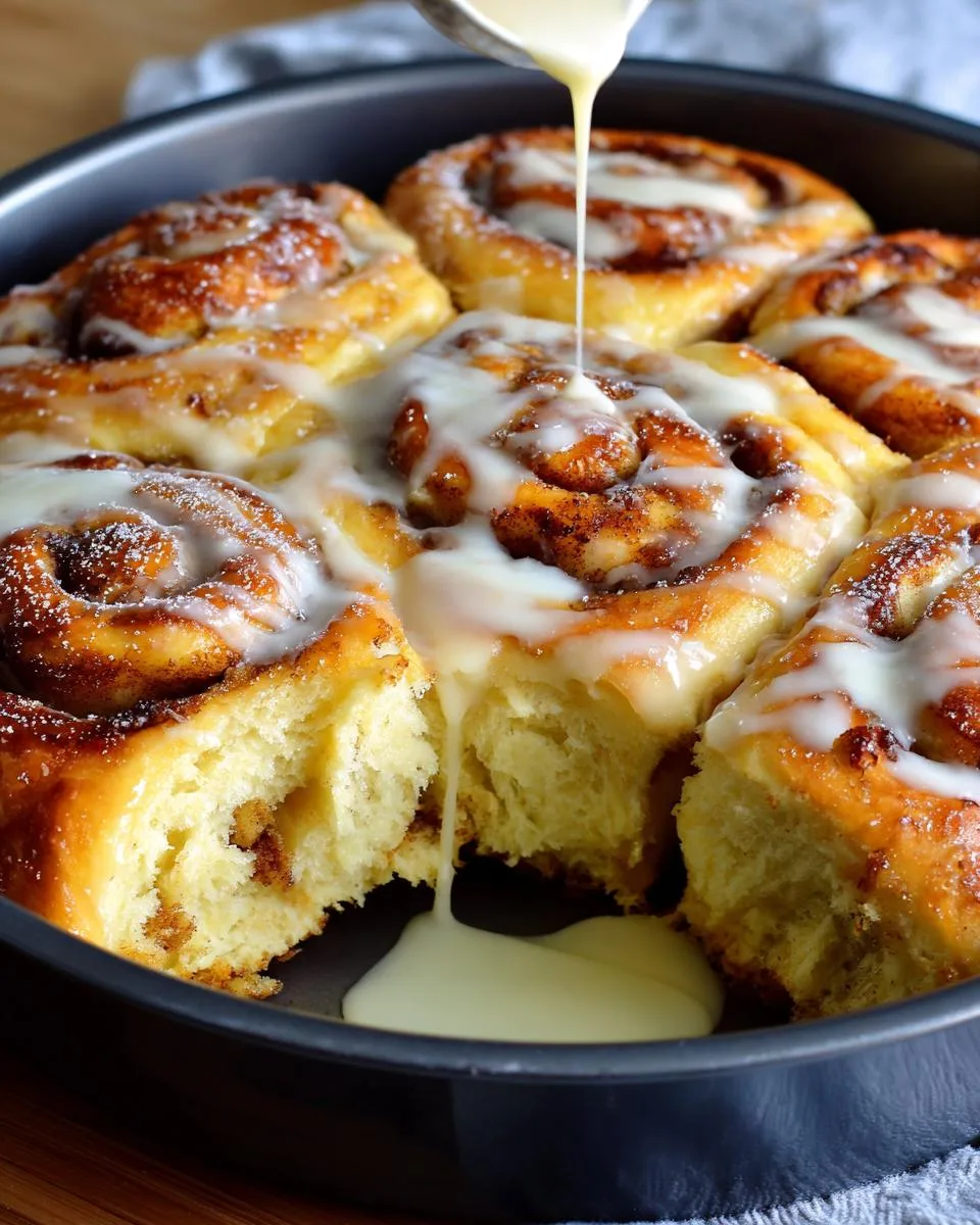 one hour cinnamon rolls - detail 4