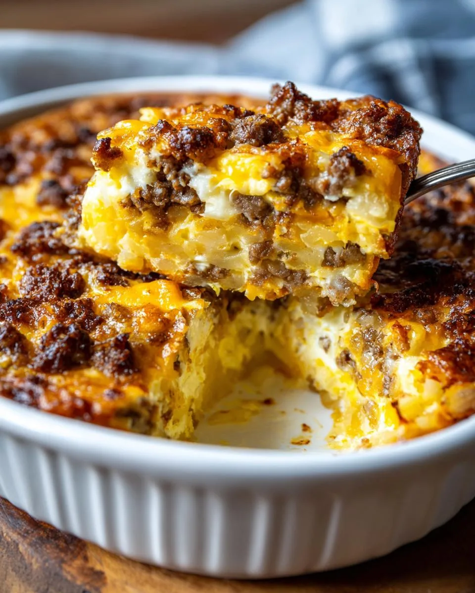 overnight slow cooker casserole - detail 2