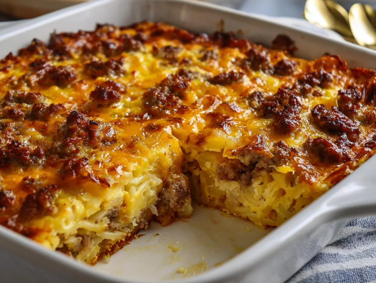 Mouthwatering Overnight Slow Cooker Casserole That Feeds 8 Hungry Guests