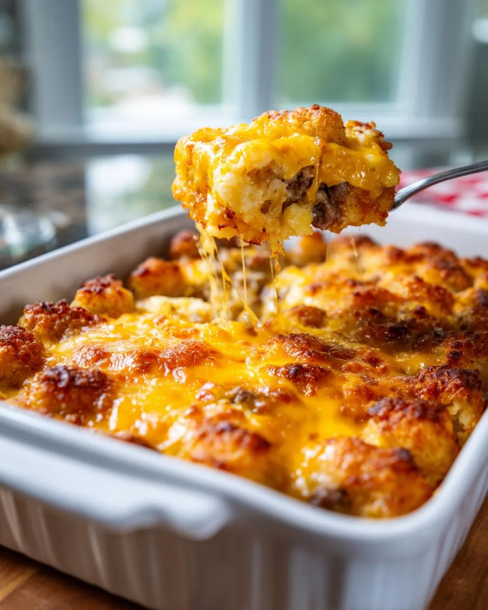 tater tot crack breakfast casserole - detail 4