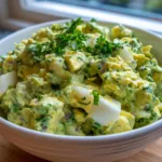 zesty avocado egg salad