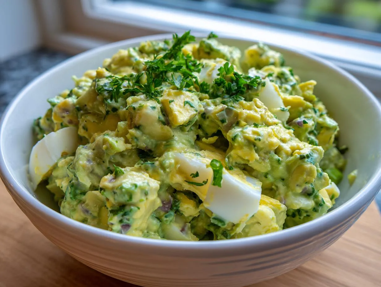 Zesty Avocado Egg Salad in Just 15 Minutes – Breakfast Bliss!