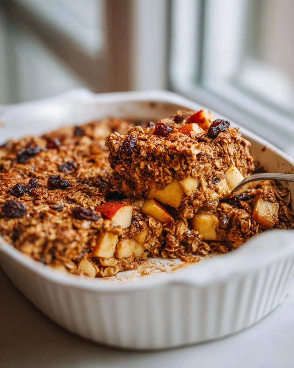 Apple Cinnamon Baked Oatmeal - detail 3