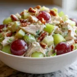 Apple Pecan Chicken Salad Bowl