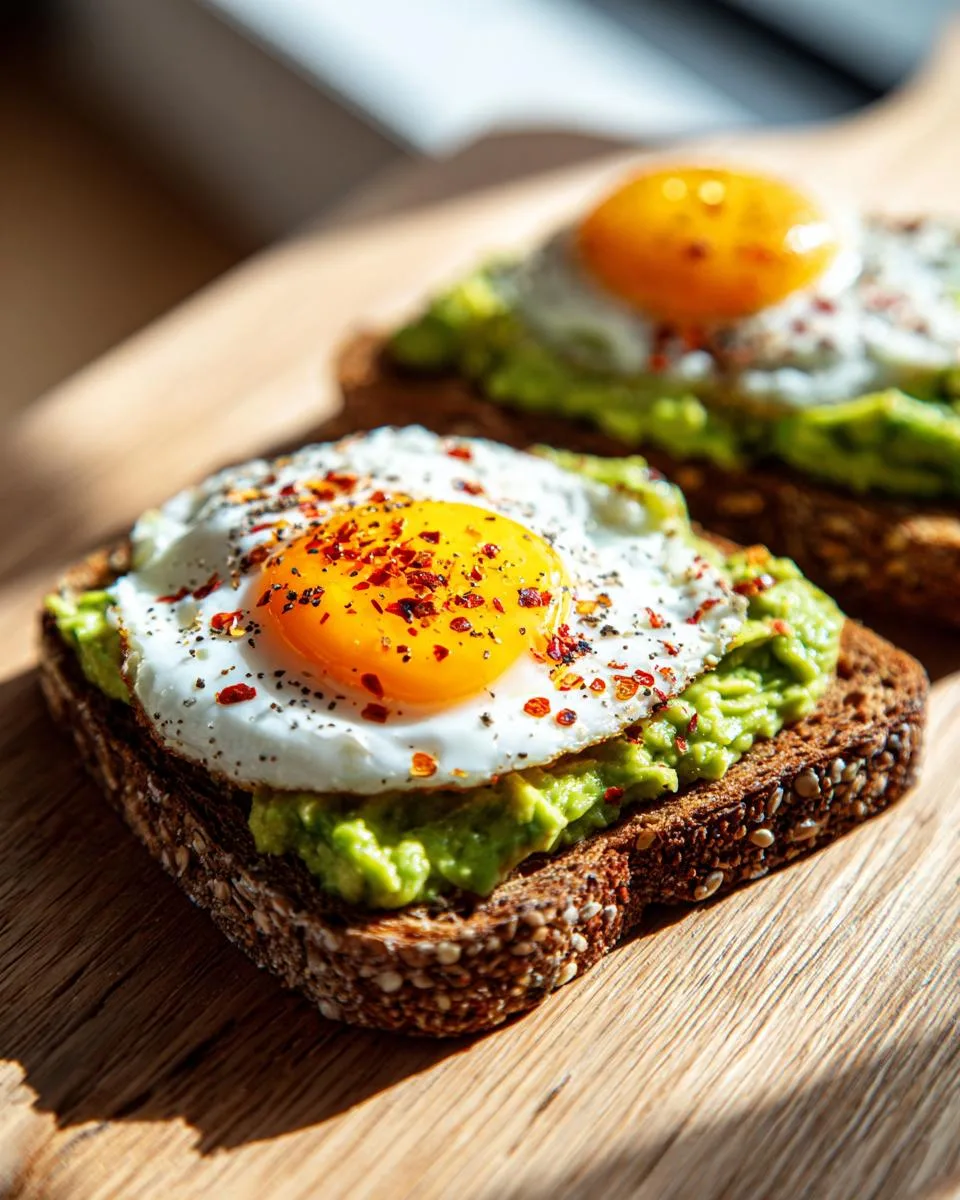 Avocado Egg Breakfast Toasts - detail 4