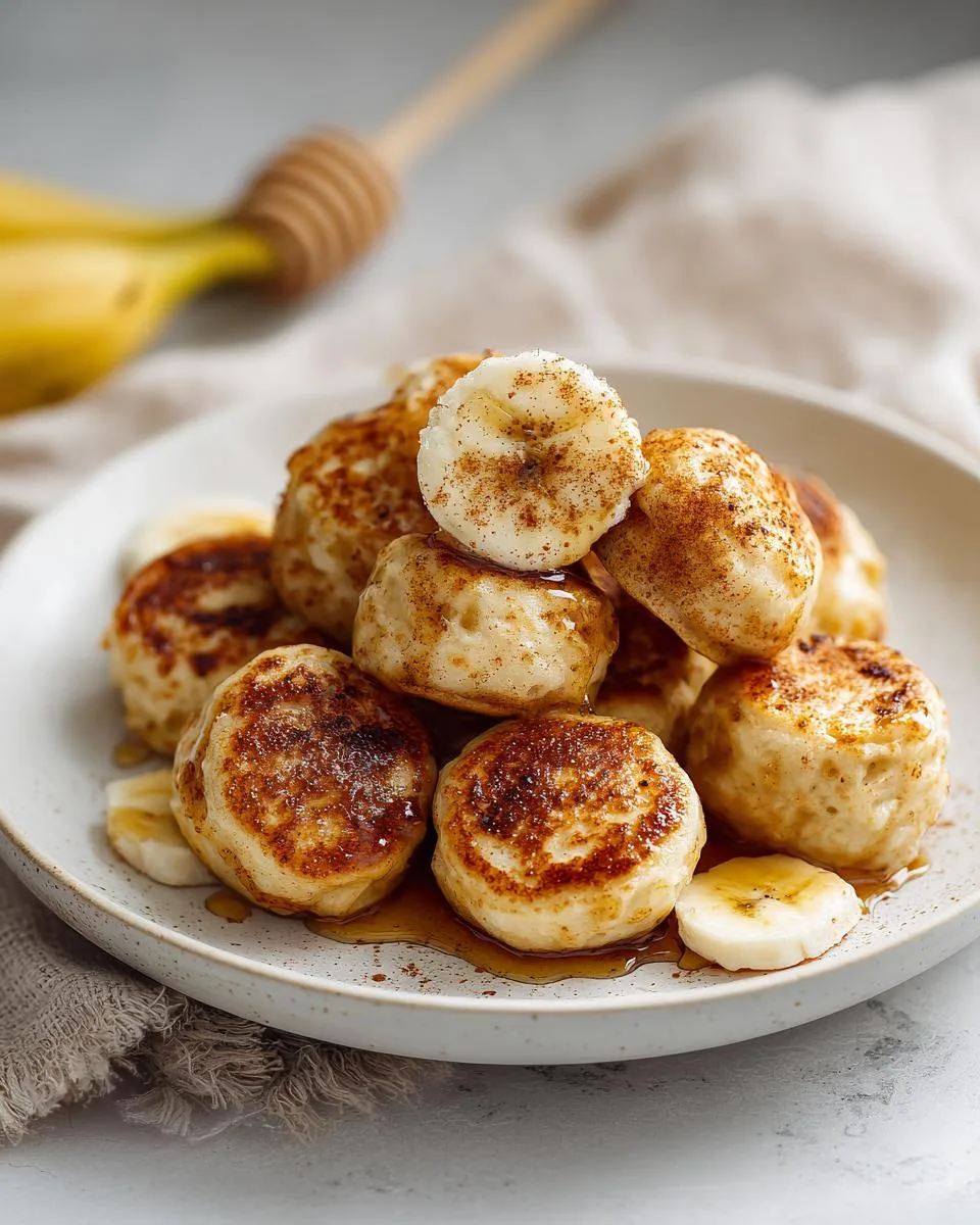 Banana Oat Pancake Bites - detail 2