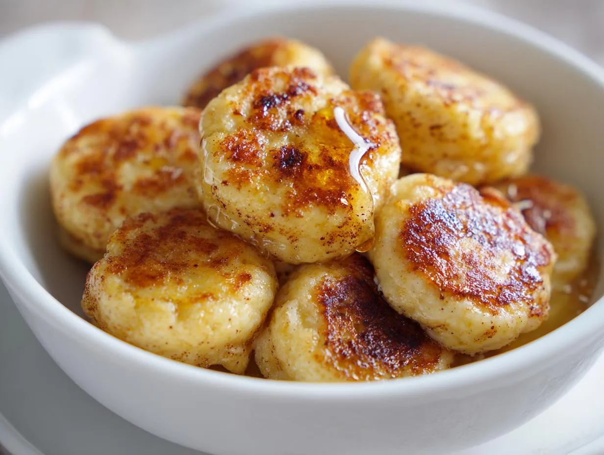 5-Minute Banana Oat Pancake Bites for Irresistible Mornings