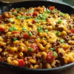 Beef Taco Pasta Skillet