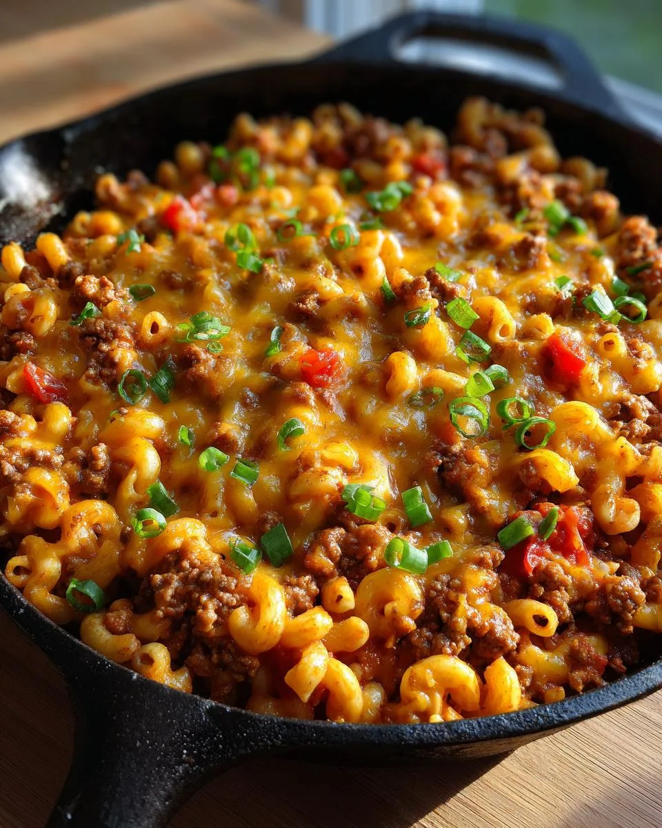 Beef Taco Pasta Skillet - detail 3