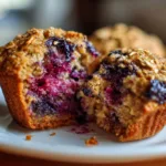 Berry Oatmeal Muffins