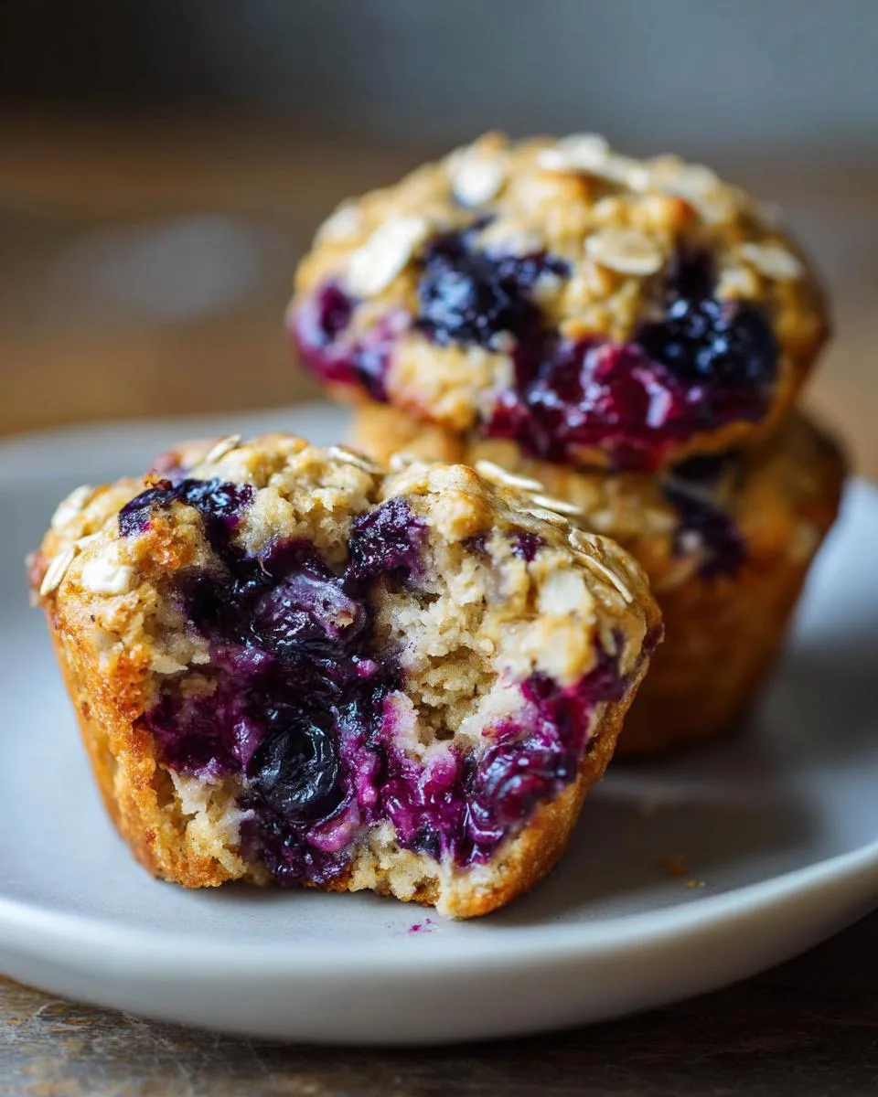 Berry Oatmeal Muffins - detail 2