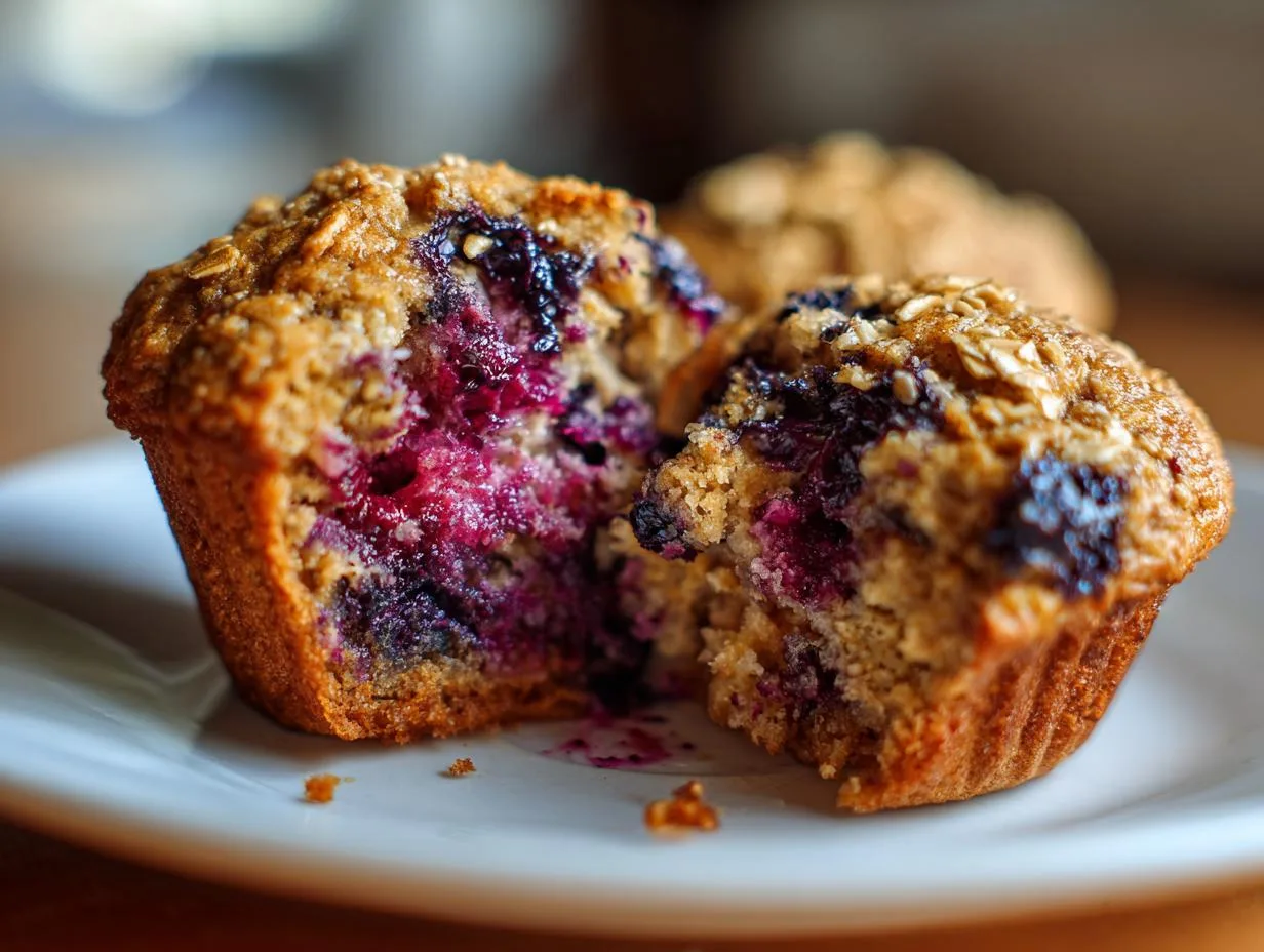 7 Amazing Berry Oatmeal Muffins That’ll Blow Your Mind