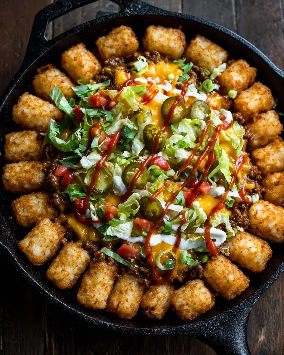 Big Mac Tater Tot Casserole Recipe - detail 3