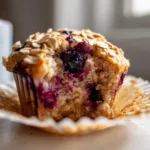 Blueberry Oat Breakfast Muffins