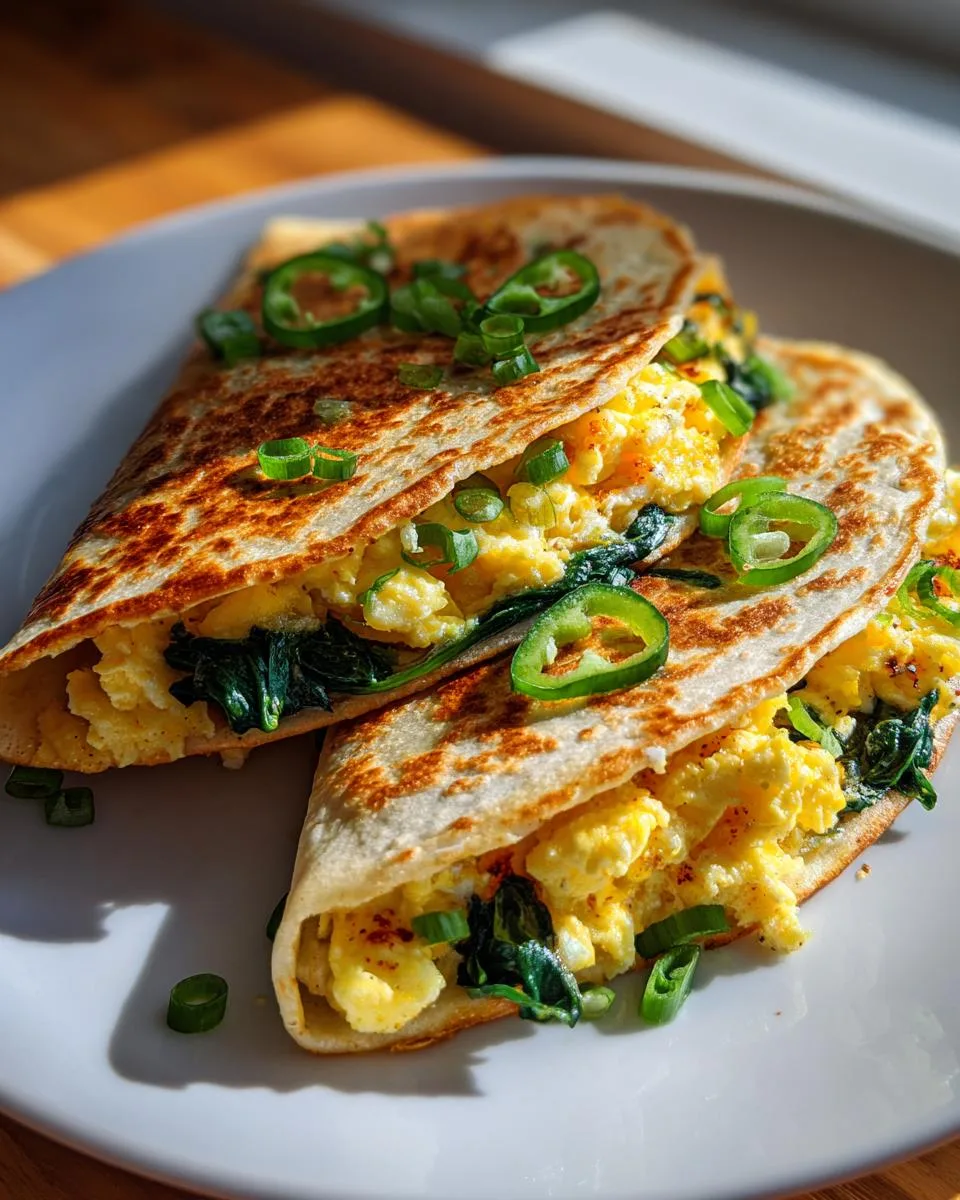 Breakfast Quesadilla Freezer Wraps - detail 3