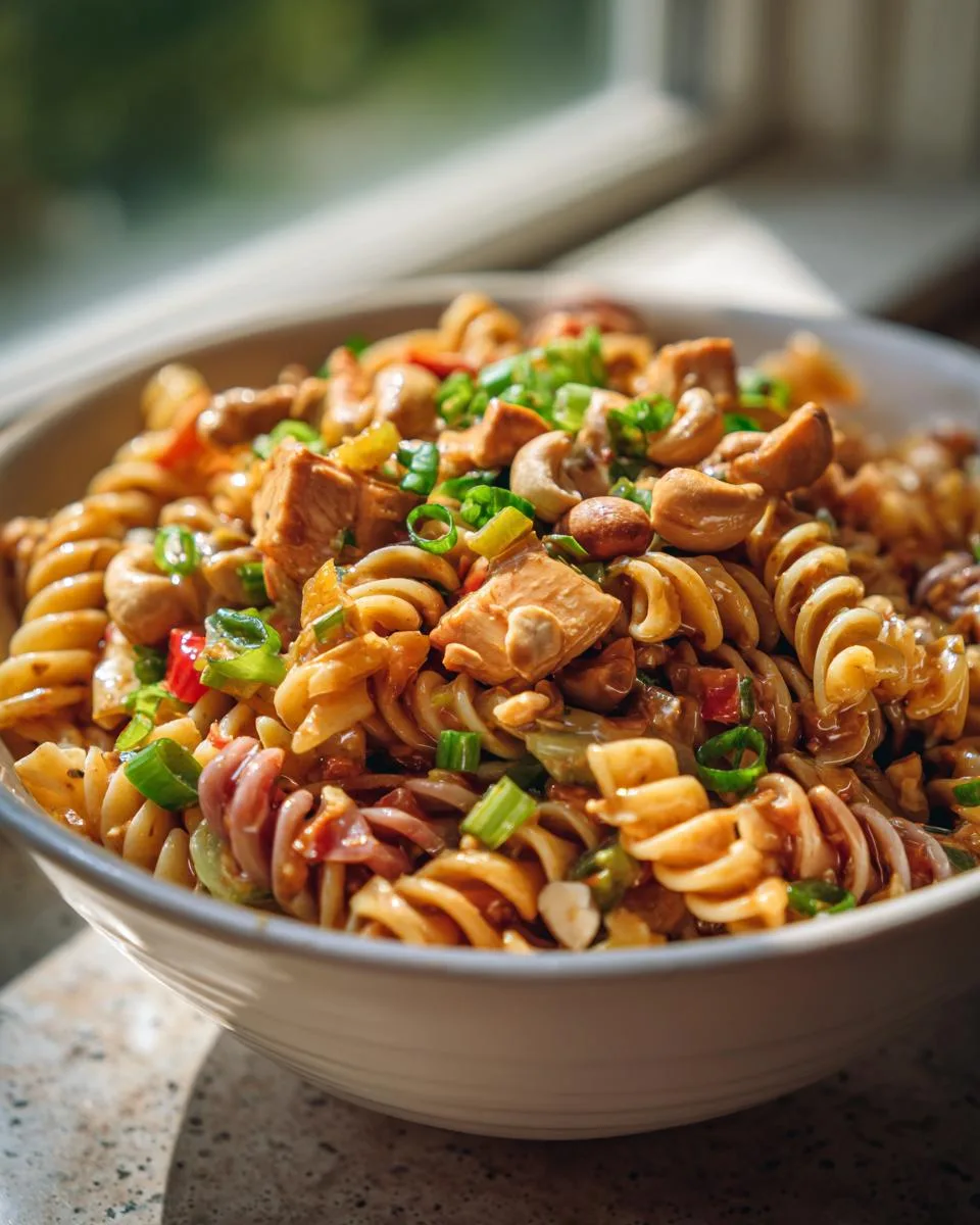 Cashew Chicken Pasta Salad Bowl - detail 2